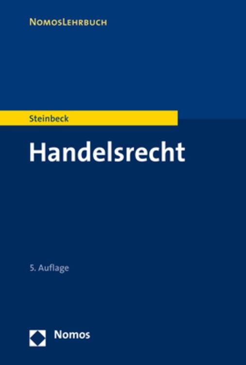 Bild vom Artikel Handelsrecht vom Autor Anja Steinbeck