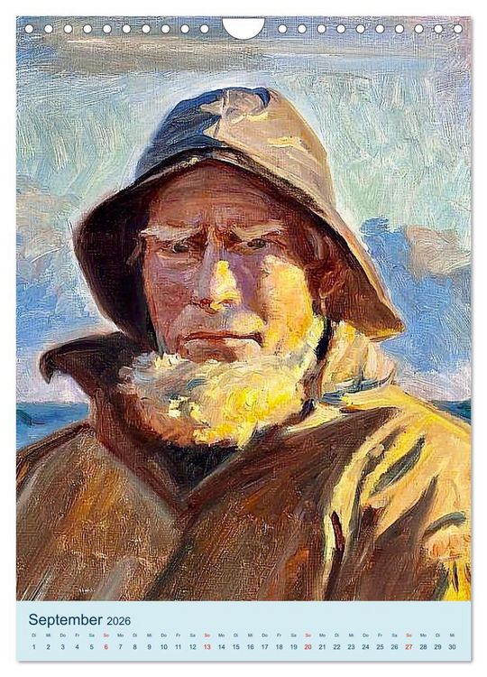 Produktbild: Die Fischer von Skagen (Wandkalender 2026 DIN A4 hoch), CALVENDO Monatskalender