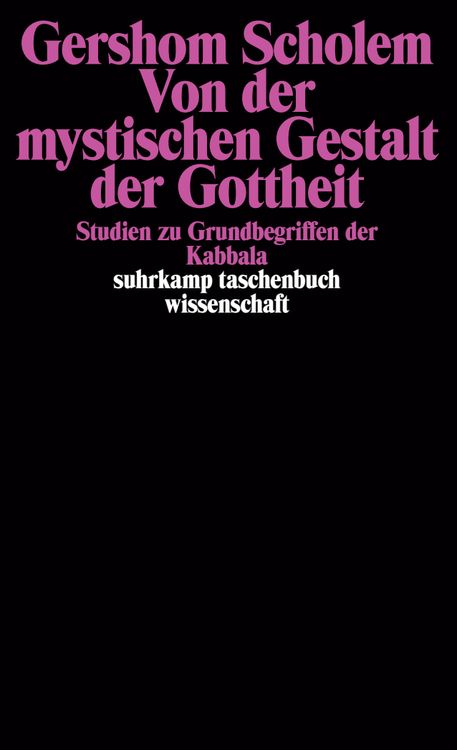 Produktbild: Von der mystischen Gestalt der Gottheit