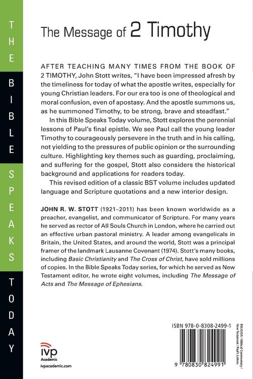 Produktbild: The Message of 2 Timothy