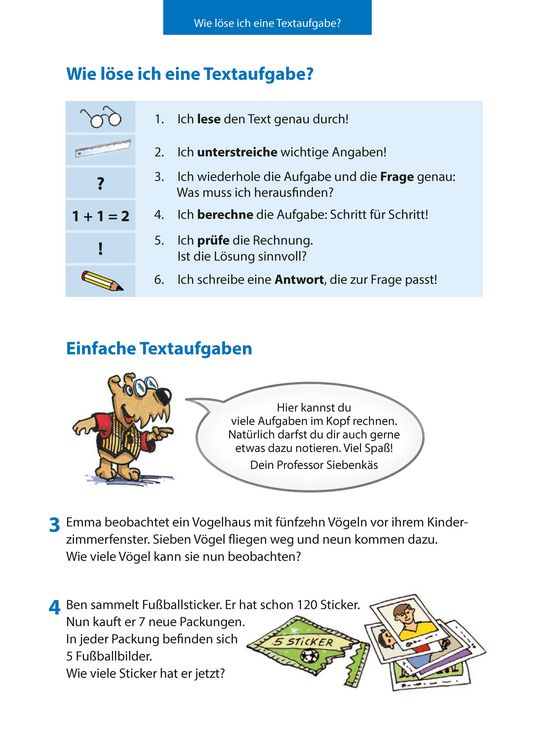 Produktbild: Textaufgaben Mittel-/Hauptschule 5. Klasse, A5-Heft