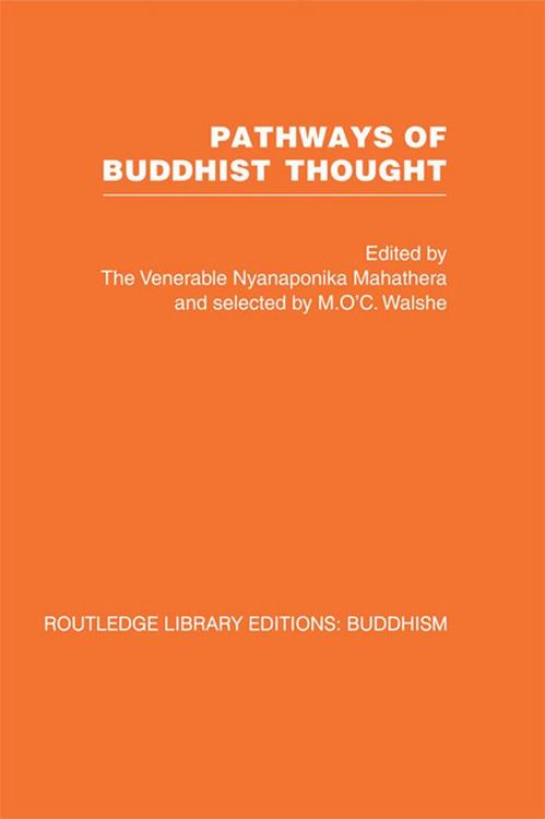 Produktbild: Pathways of Buddhist Thought
