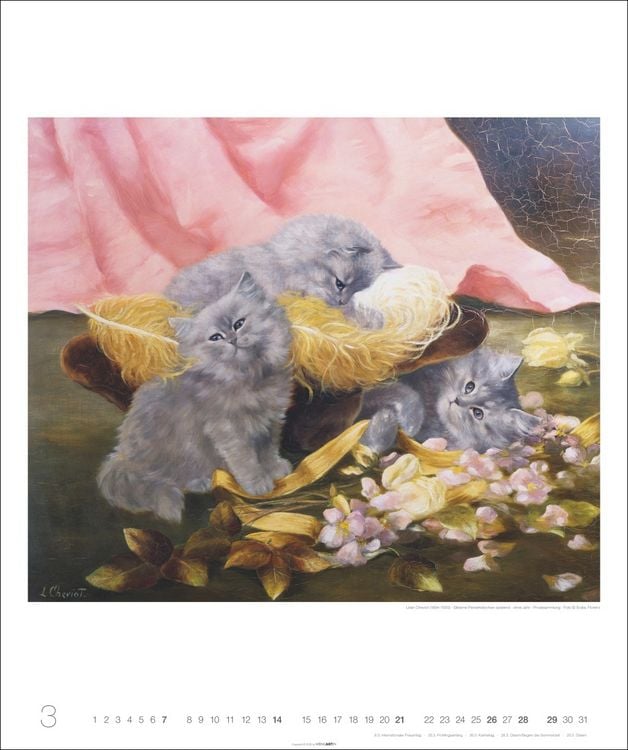 Produktbild: Katzen in der Kunst Edition Kalender 2027