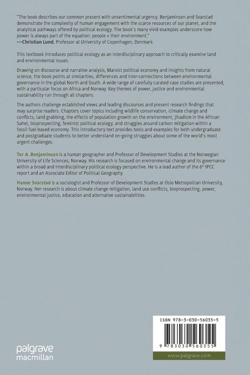 Produktbild: Political Ecology