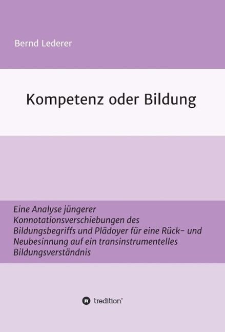 Produktbild: Kompetenz oder Bildung