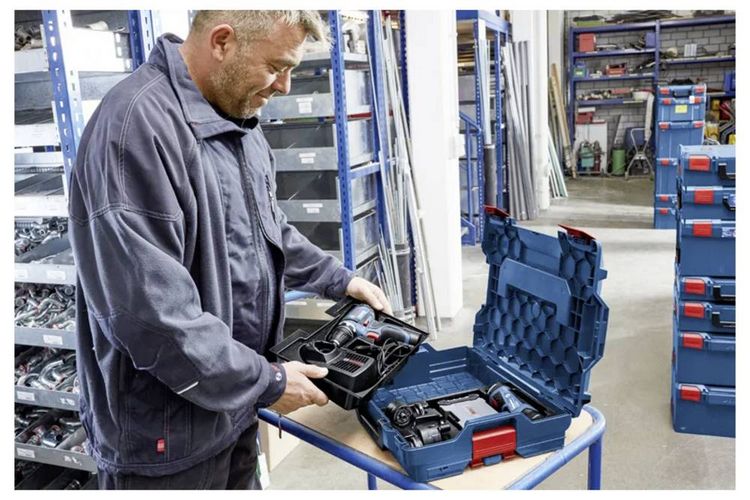 Produktbild: Bosch Professional L-BOXX 238 1600A012G2 Transportkiste ABS Blau, Rot (L x B x H) 442 x 357 x 253 mm