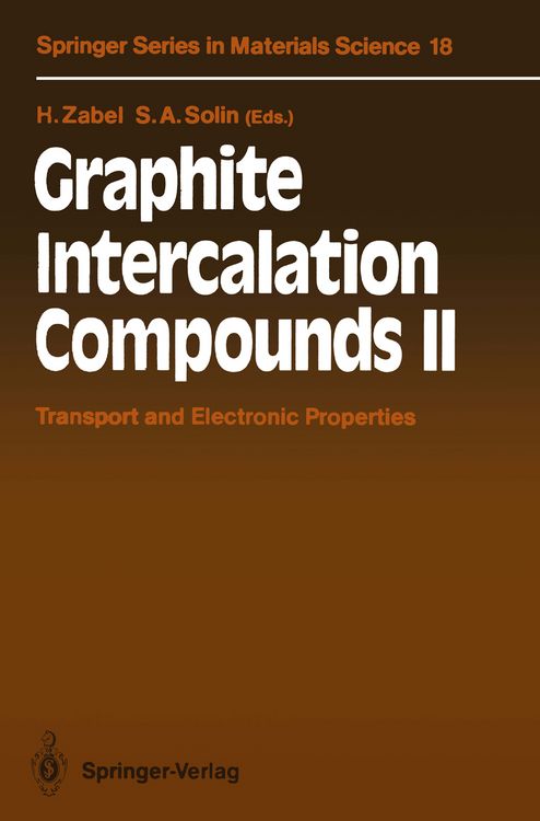 Produktbild: Graphite Intercalation Compounds II