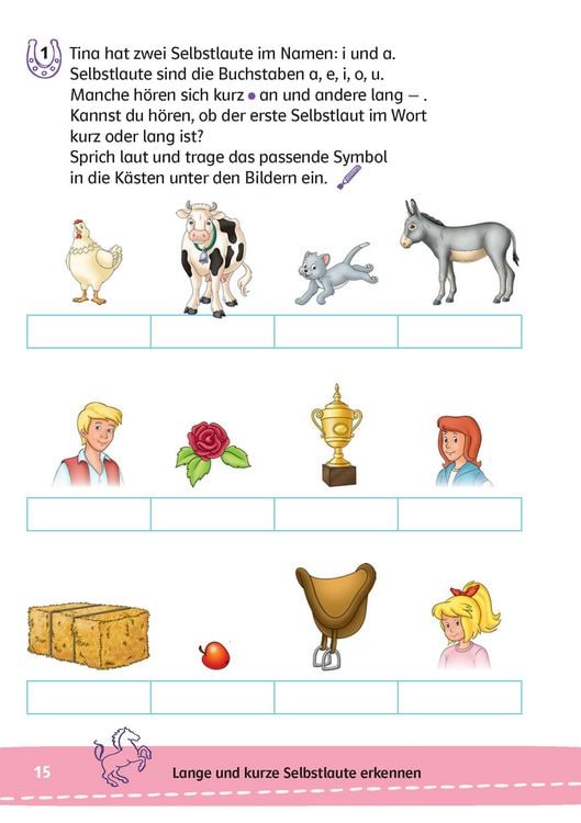 Produktbild: Bibi & Tina: Mein Lernr&auml;tsel-Block Deutsch f&uuml;r die 2. Klasse