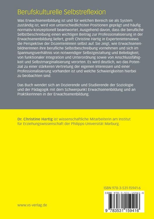 Produktbild: Berufskulturelle Selbstreflexion