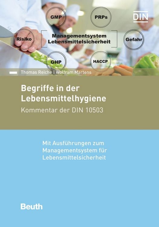 Produktbild: Begriffe in der Lebensmittelhygiene