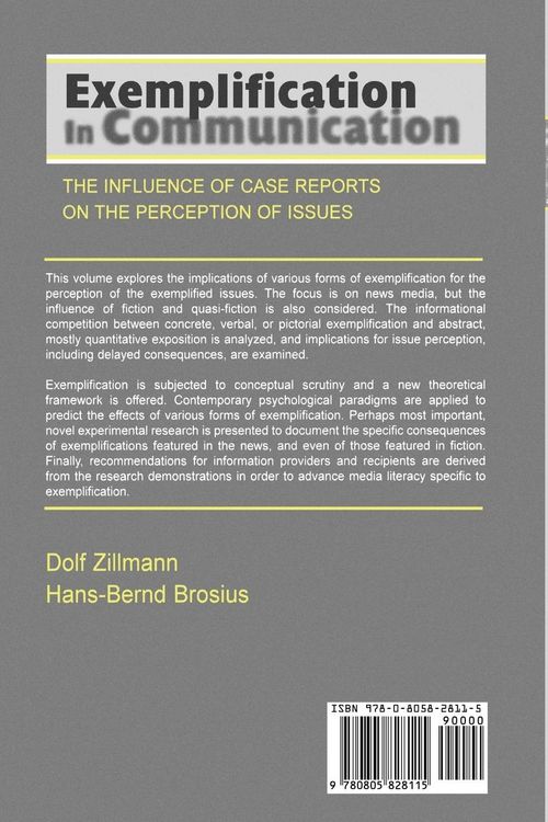 Produktbild: Exemplification in Communication