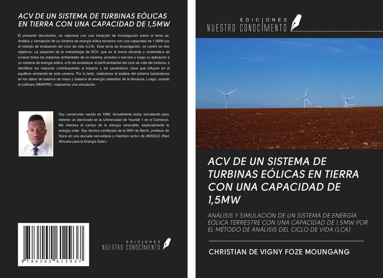 Produktbild: ACV DE UN SISTEMA DE TURBINAS E&Oacute;LICAS EN TIERRA CON UNA CAPACIDAD DE 1,5MW