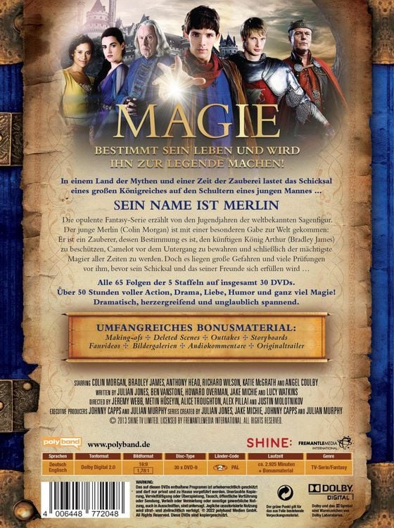 Merlin - Die neuen Abenteuer LTD. - Die komplette Serie [30 DVDs] als ...
