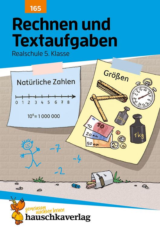 Produktbild: Rechnen und Textaufgaben - Realschule 5. Klasse