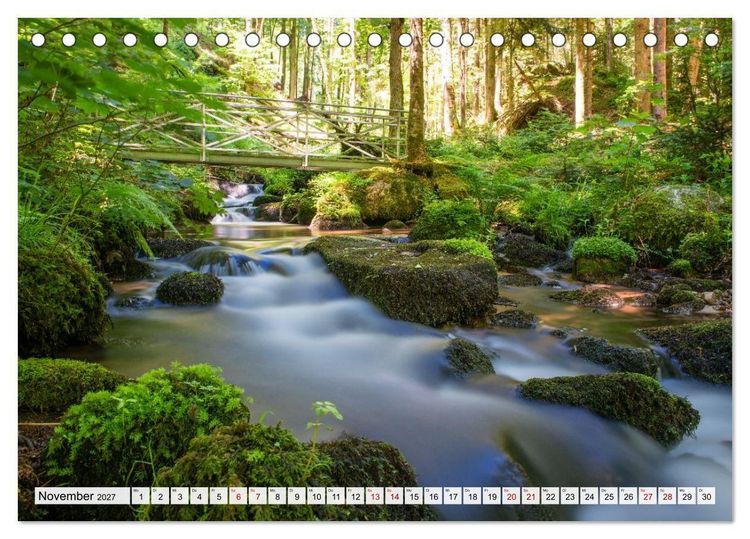 Produktbild: Zeit zum Atmen - im Einklang mit der Natur (Tischkalender 2027 DIN A5 quer), CALVENDO Monatskalender