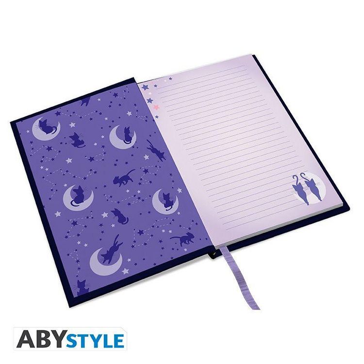 Produktbild: SAILOR MOON - Premium A5 Notebook "Luna & Artemis"