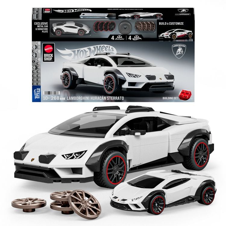 Produktbild: Mattel Brick Shop HW Speed Lambo.JHG75