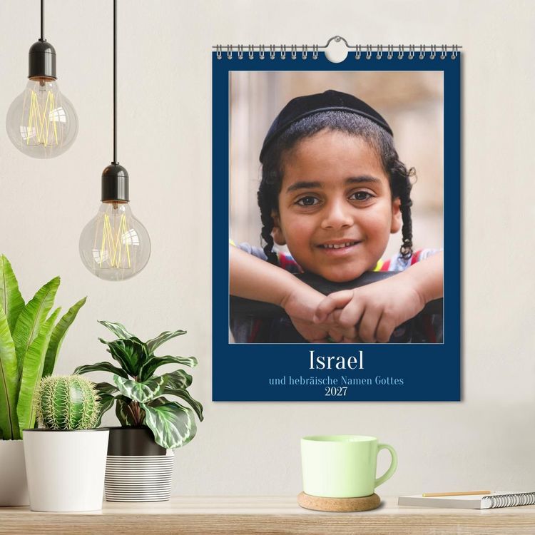 Produktbild: Israel und hebr&auml;ische Namen Gottes (Wandkalender 2027 DIN A4 hoch), CALVENDO Monatskalender