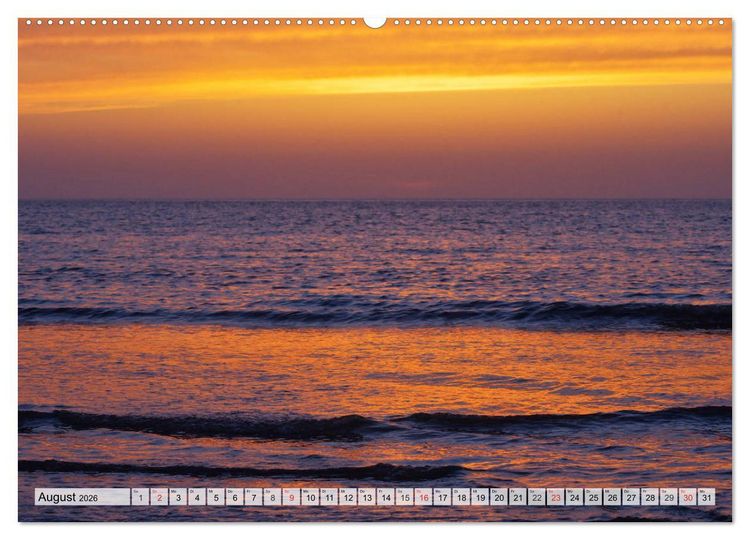 Produktbild: Nordseeinsel Amrum (Wandkalender 2026 DIN A2 quer), CALVENDO Monatskalender