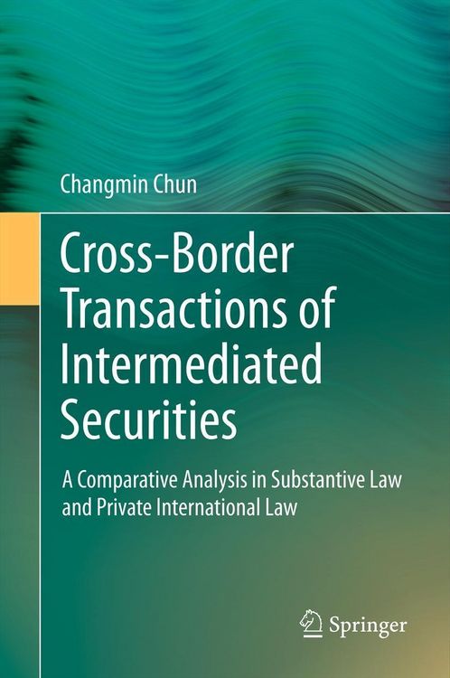 Produktbild: Cross-border Transactions of Intermediated Securities