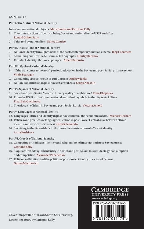 Produktbild: Soviet and Post-Soviet Identities