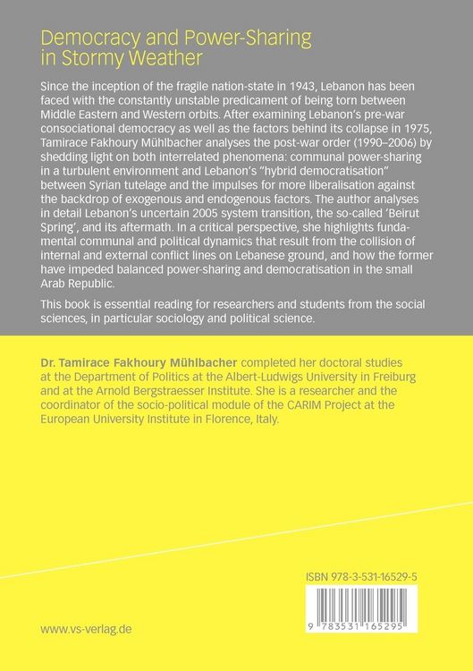 Produktbild: Democratisation and Power-Sharing in Stormy Weather