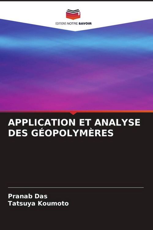 Produktbild: Application Et Analyse des G&eacute;opolym&egrave;res