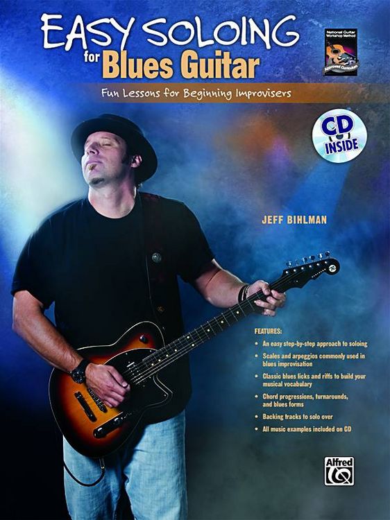 Produktbild: Bihlman, J: Easy Soloing for Blues Guitar