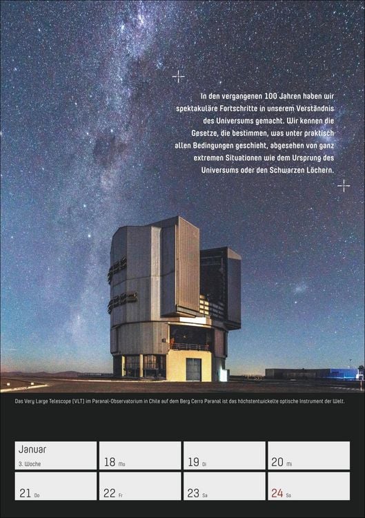 Produktbild: Stephen Hawking - Universum Wochenplaner 2027 - 53 faszinierende Bilder und Zitate