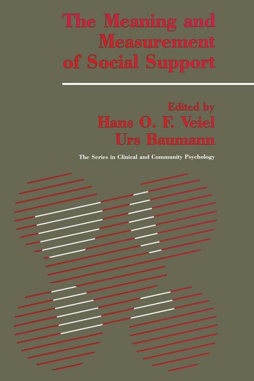 Produktbild: The Meaning And Measurement Of Support