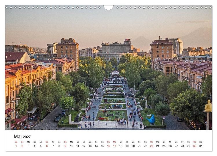 Produktbild: Eine Reise durch Armenien (Wandkalender 2027 DIN A3 quer), CALVENDO Monatskalender