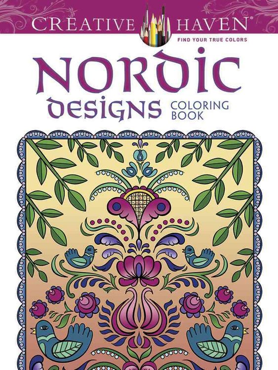 Produktbild: Dover: Creative Haven: Nordic Designs Coloring Book