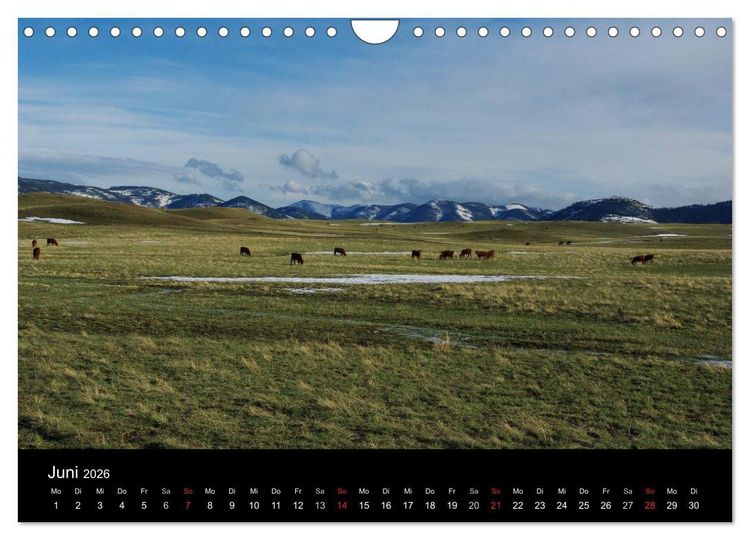 Produktbild: Montana! (Wandkalender 2026 DIN A4 quer), CALVENDO Monatskalender