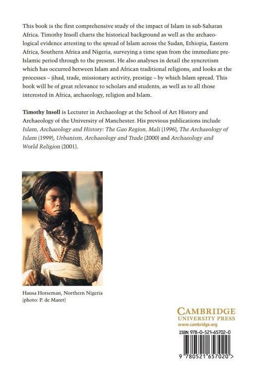 Produktbild: The Archaeology of Islam in Sub-Saharan Africa