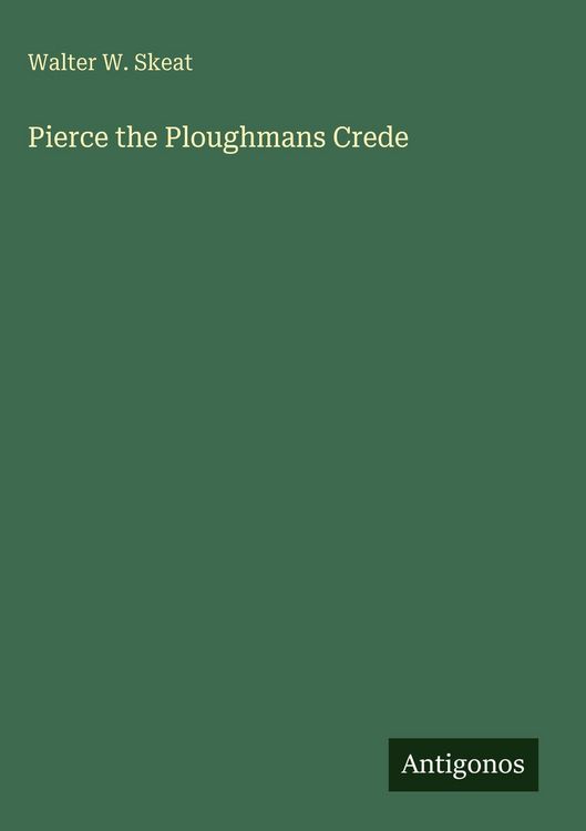 Produktbild: Pierce the Ploughmans Crede