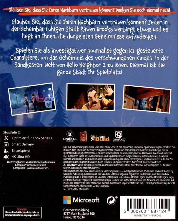 Produktbild: Hello Neighbor 2