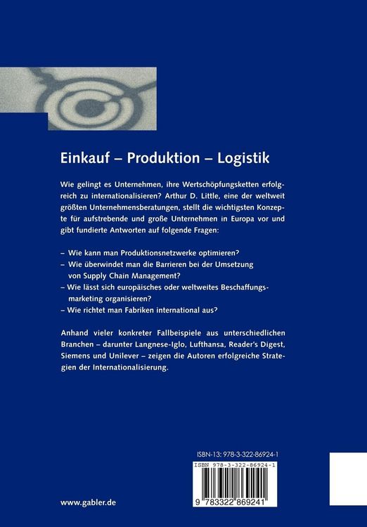 Produktbild: Einkauf &mdash; Produktion &mdash; Logistik