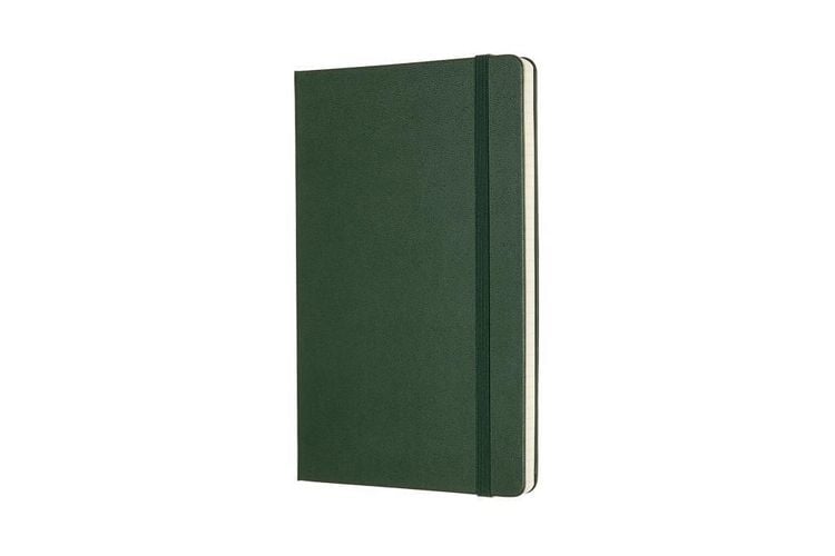 Produktbild: Moleskine Notizbuch Large/A5, Kariert, Myrtengr&uuml;n