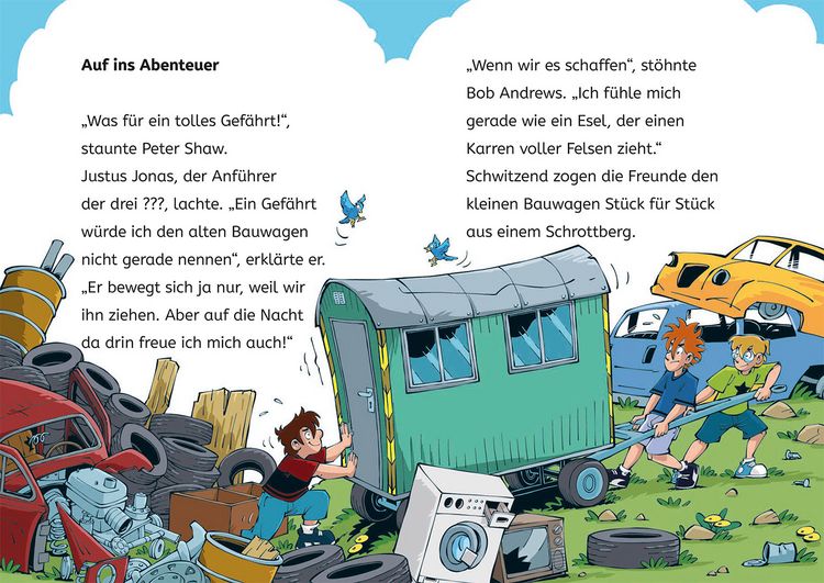 Produktbild: Die drei ??? Kids, B&uuml;cherhelden 2. Klasse, Tatort Baustelle