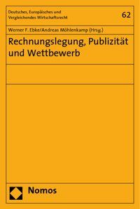 Produktbild: Rechnungslegung, Publizit&auml;t und Wettbewerb