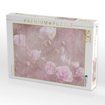 Produktbild: CALVENDO Puzzle Romantische Rosen, Vintage Style | 1000 Teile Lege-Gr&ouml;&szlig;e 64x48cm Foto-Puzzle f&uuml;r gl&uuml;ckliche Stunden