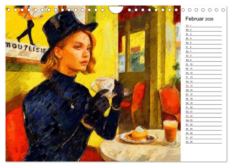 Produktbild: Fr&uuml;her Impressionismus (Wandkalender 2026 DIN A4 quer), CALVENDO Monatskalender