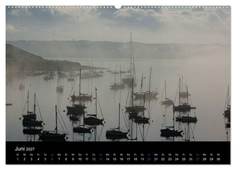 Produktbild: Anblicke und Ausblicke in Cornwall (hochwertiger Premium Wandkalender 2027 DIN A2 quer), Kunstdruck in Hochglanz