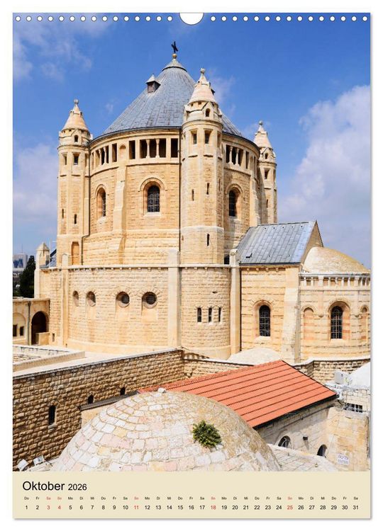 Produktbild: Jerusalem - Jeruschalajim (Wandkalender 2026 DIN A3 hoch), CALVENDO Monatskalender