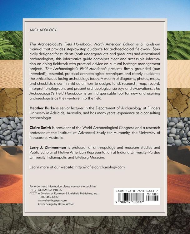 Produktbild: Archaeologist's Field Handbook