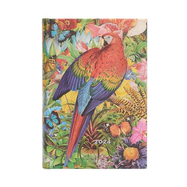Produktbild: Paperblanks 2024 Tropical Garden Nature Montages 12-Month Mi