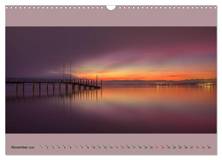 Produktbild: Bodensee Weitblicke (Wandkalender 2026 DIN A3 quer), CALVENDO Monatskalender