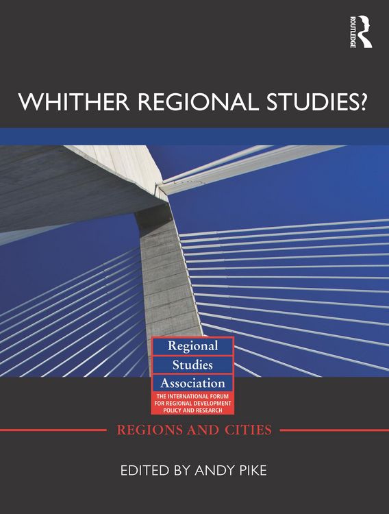 Produktbild: 'Whither regional studies?'