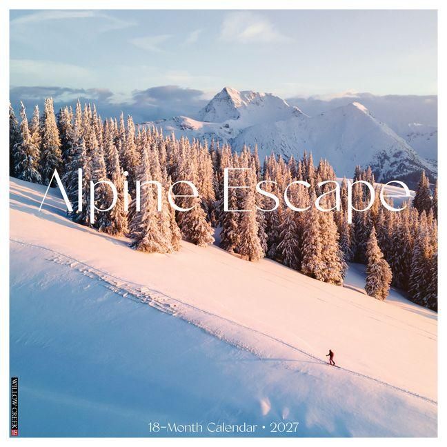 Produktbild: Alpine Escape 2027 12 X 12 Wall Calendar