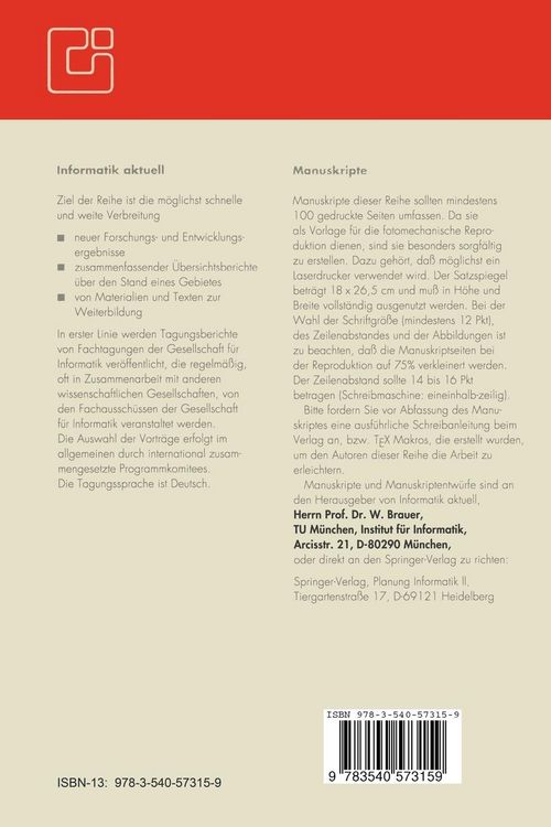 Produktbild: Europ&auml;ischer Informatik Kongre&szlig; Architektur von Rechensystemen Euro-ARCH &rsquo;93
